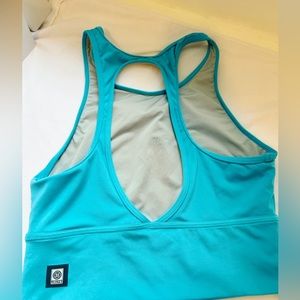 Blue Jolyn workout top